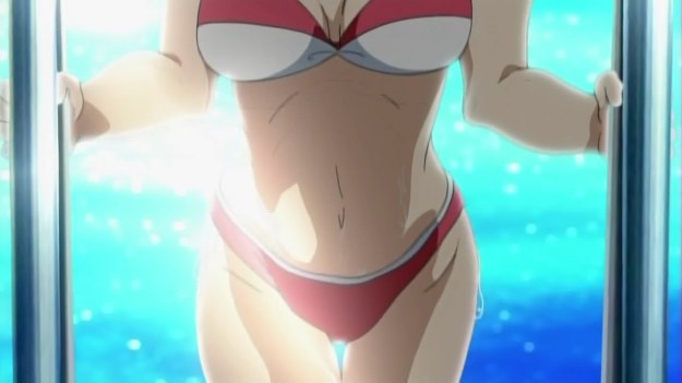 She must do sit-ups everyday cause dayum.