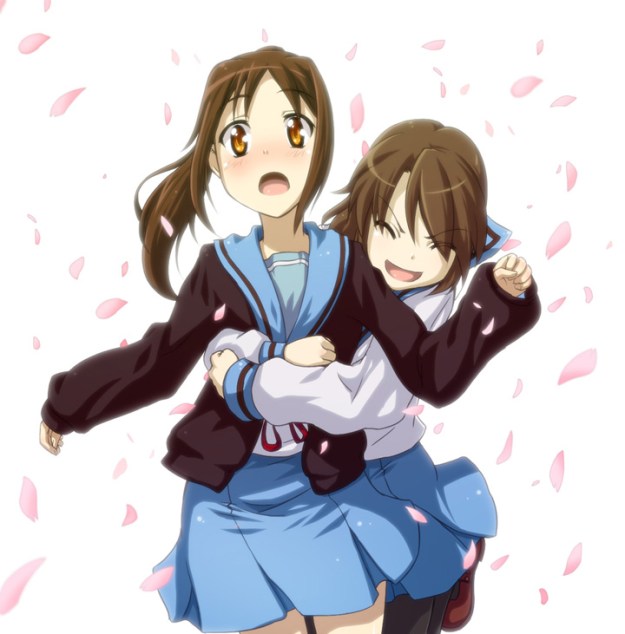 A hug... how embarrassing! Uguu~