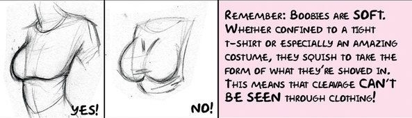how to draw breasts